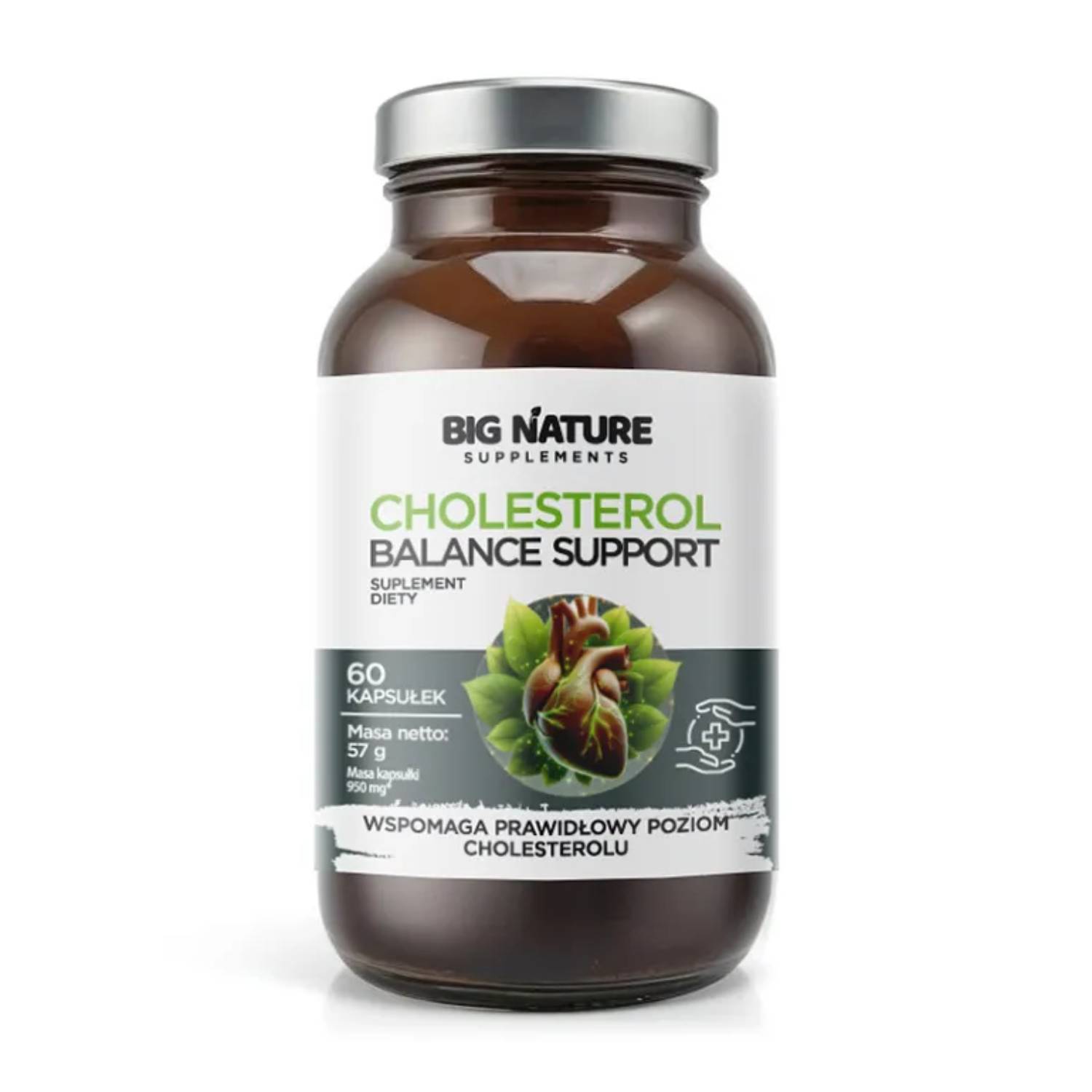 Big nature cholesterol balance, 60 kapsułek
