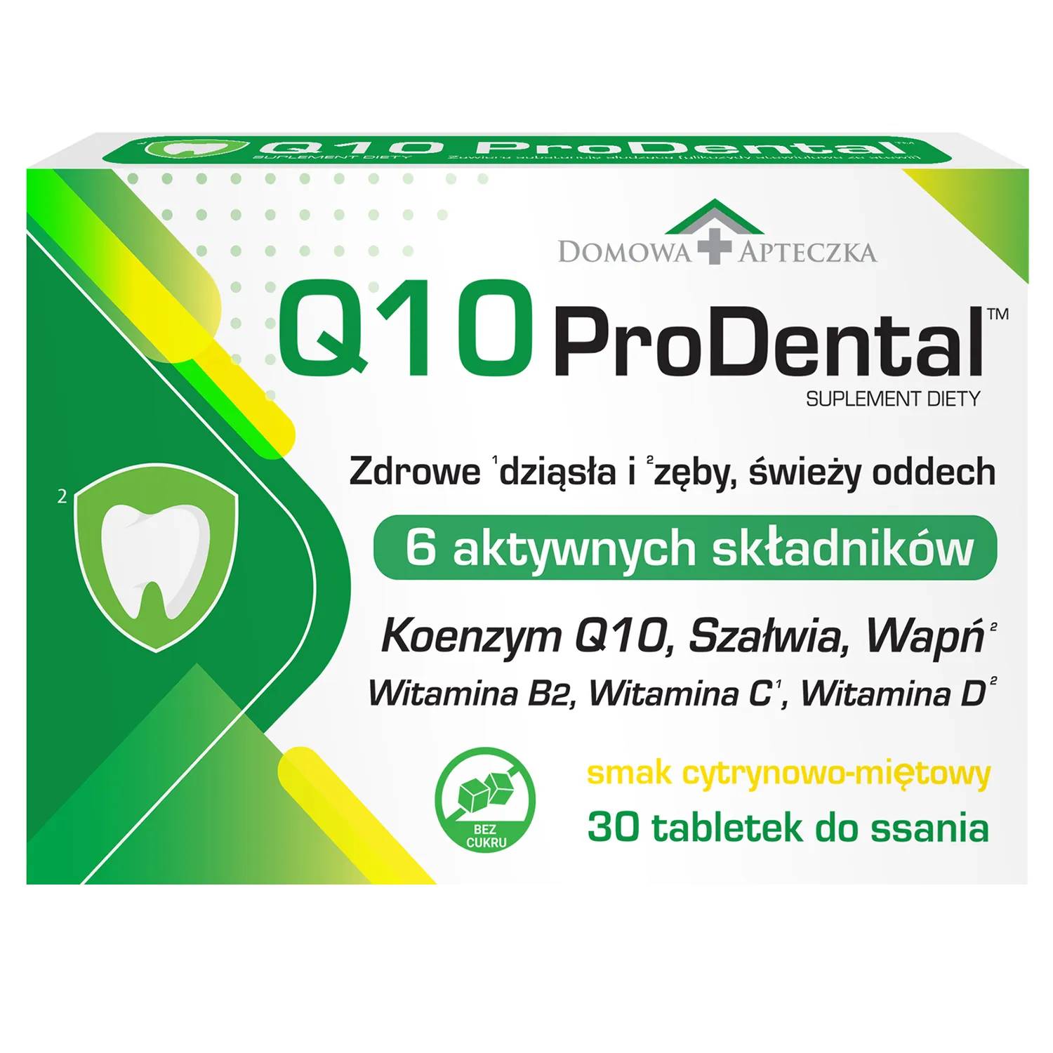 Domowa apteczka q10 prodental, 30 tabletek do ssania