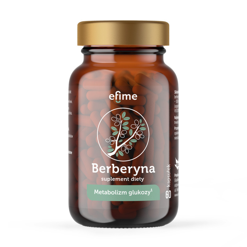 Efime berberyna, 60 kapsułek