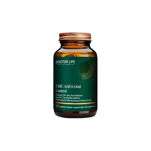 Doctor life uric acid & gout control, 60 kapsułek