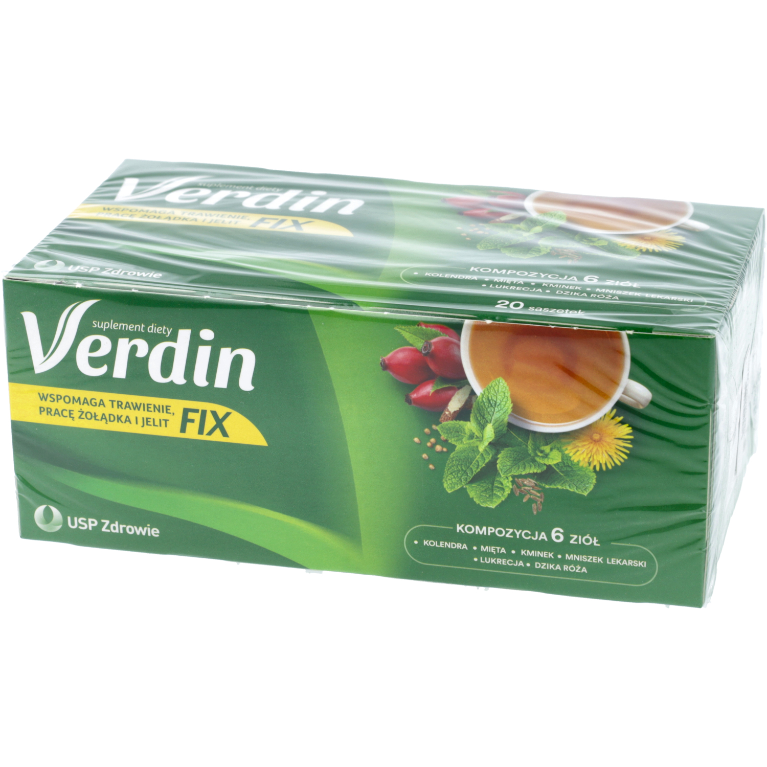 Verdin fix - herbatka, 20 saszetek