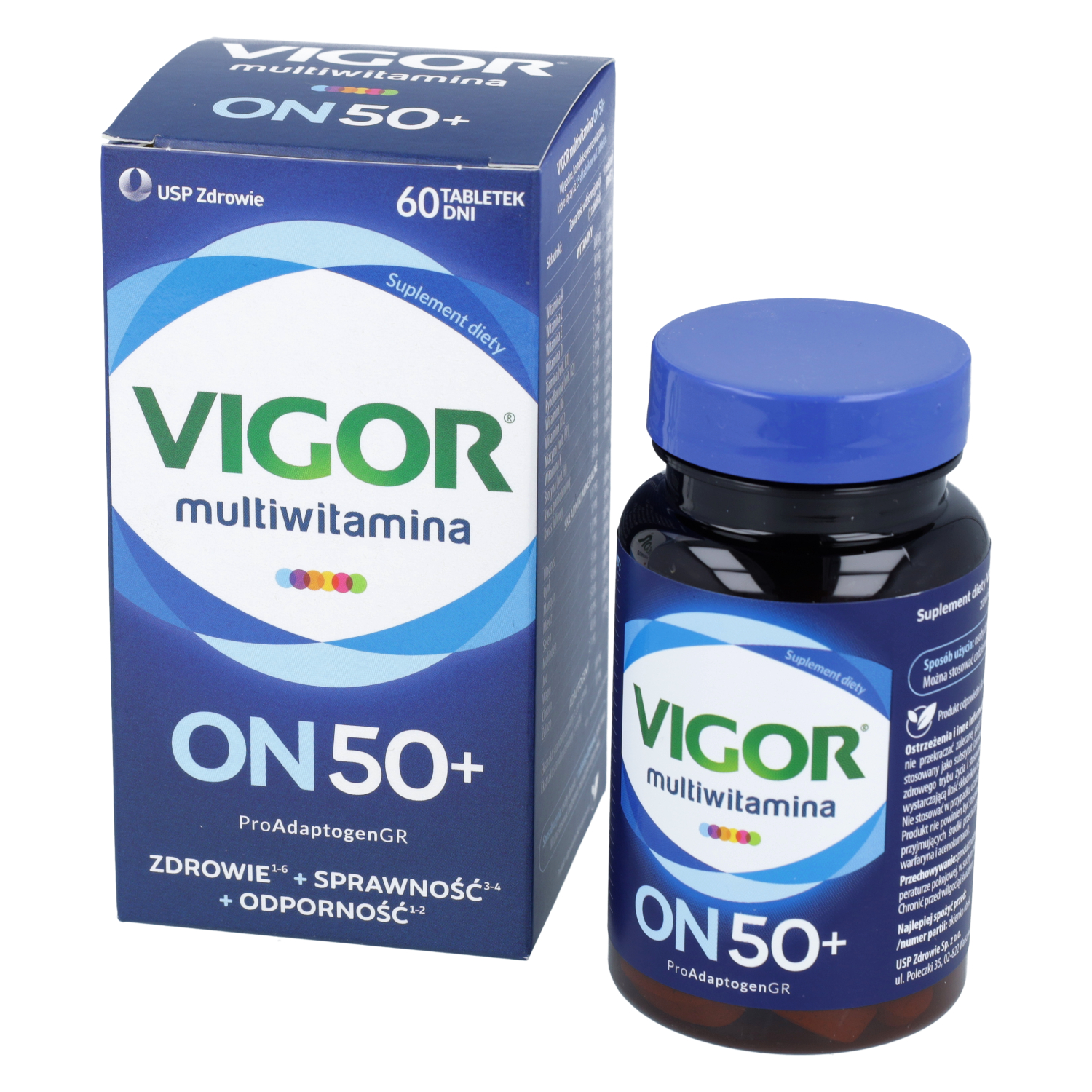 Vigor multiwitamina on 50+, 60 tabletek