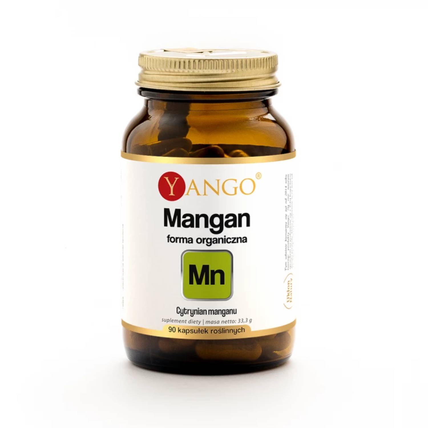 Yango mangan, 90 kapsułek