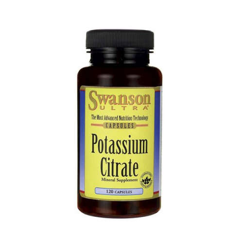 Swanson potassium citrate 99 mg, 120 kapsułek