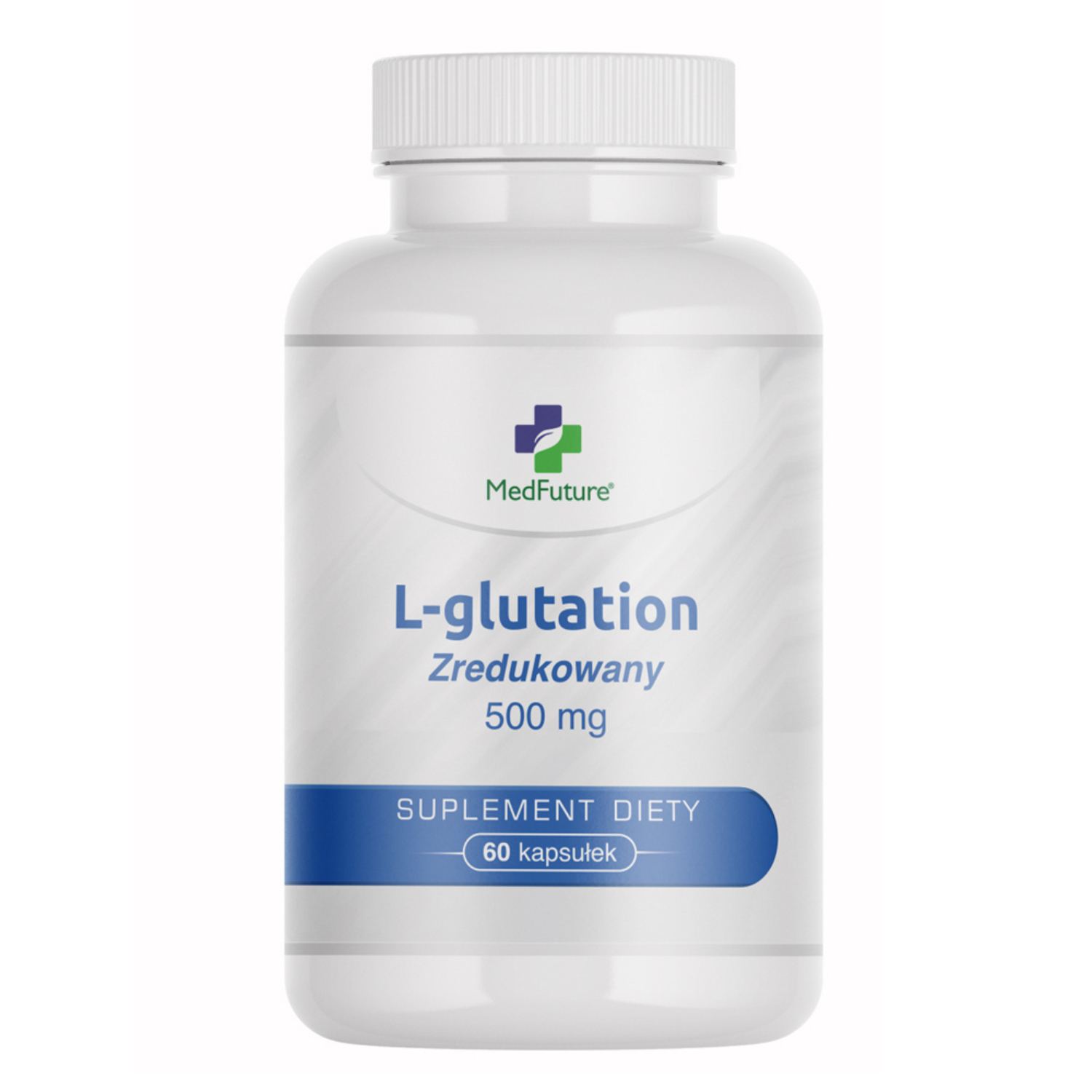 Medfuture l-glutation zredukowany 500 mg, 60 kapsułek