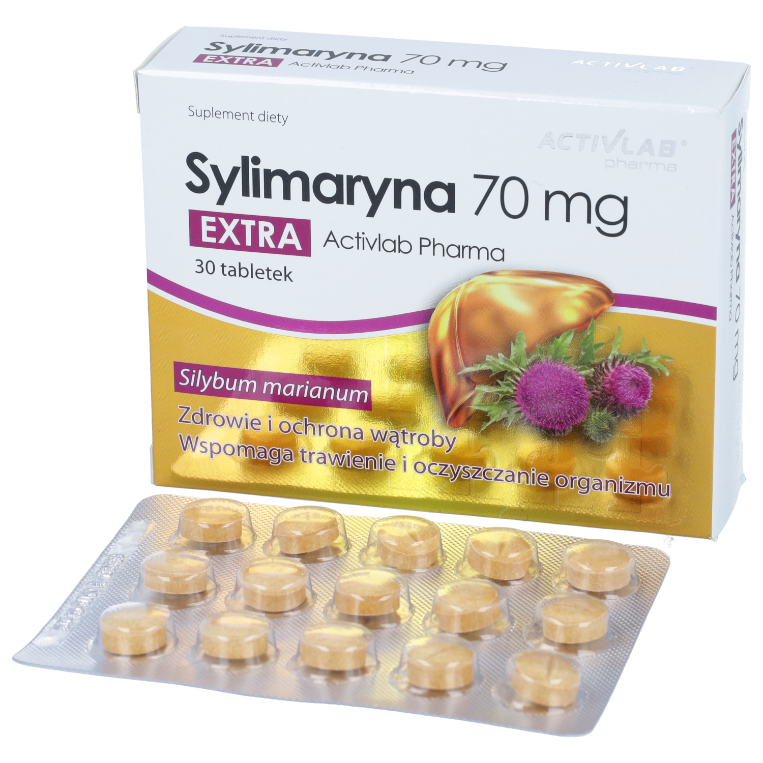 Activlab pharma sylimaryna extra, 30 tabletek