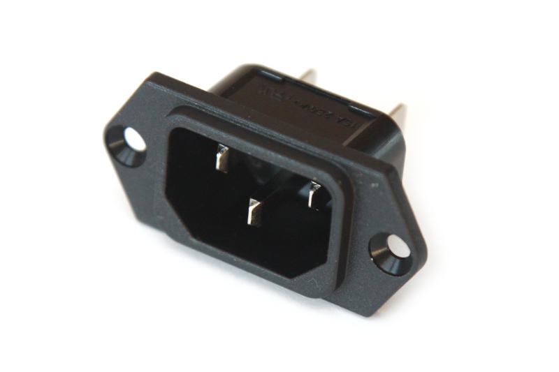 Schurter IEC audio power socket