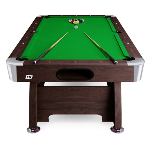 Kulečníkový stůl Vip Extra 8 FT hnědo/zelený