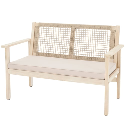 Záhradná lavička Teracina 120 cm - béžová