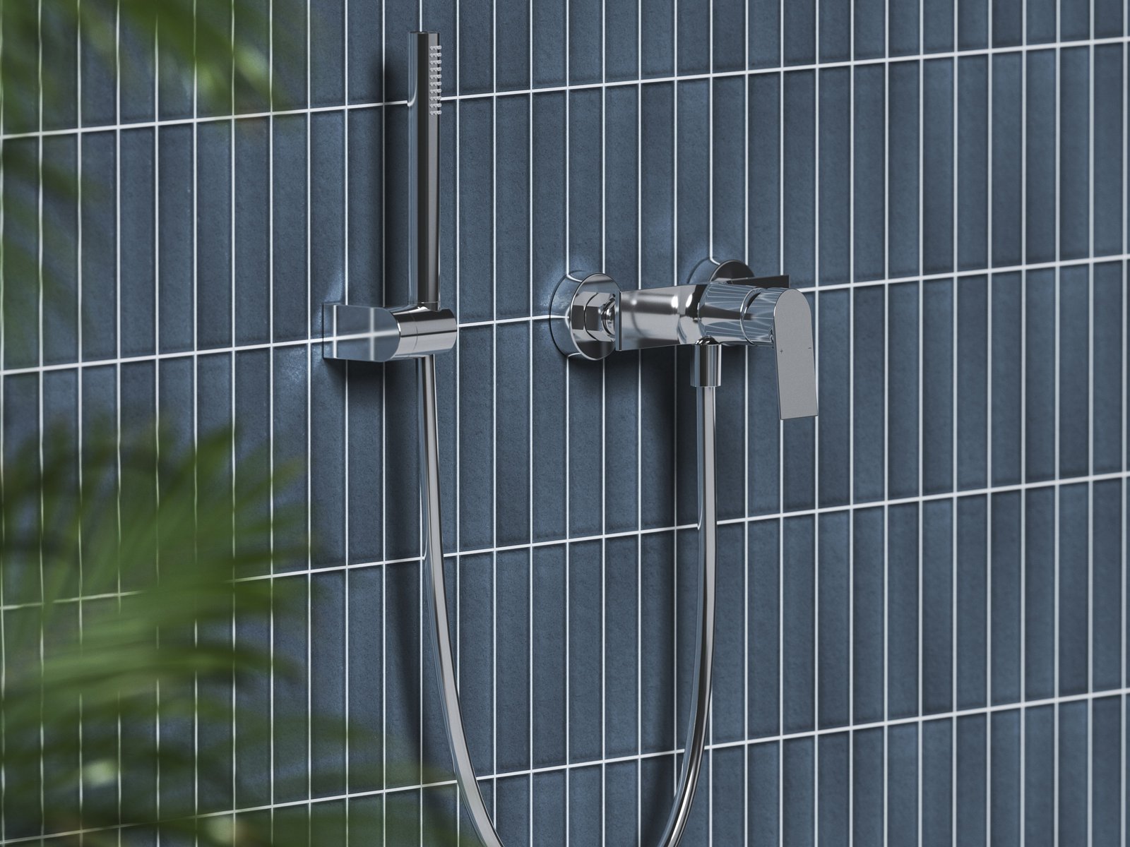 Ravak Plan bateria prysznicowa ścienna chrom X070509