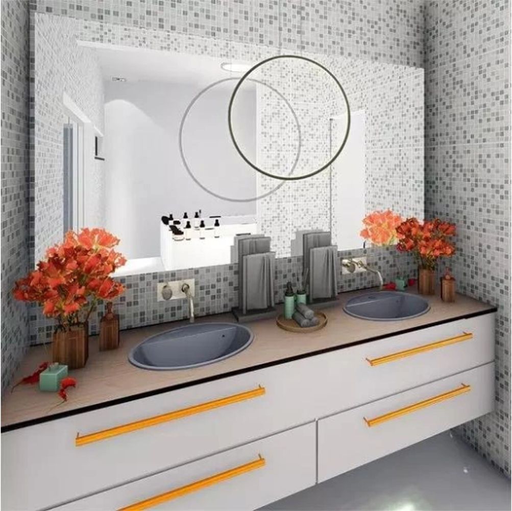 Altavola Design Ledowe Okręgi lampa wisząca 1x22 W czarna LA073/X_40_in_4k_black_22W