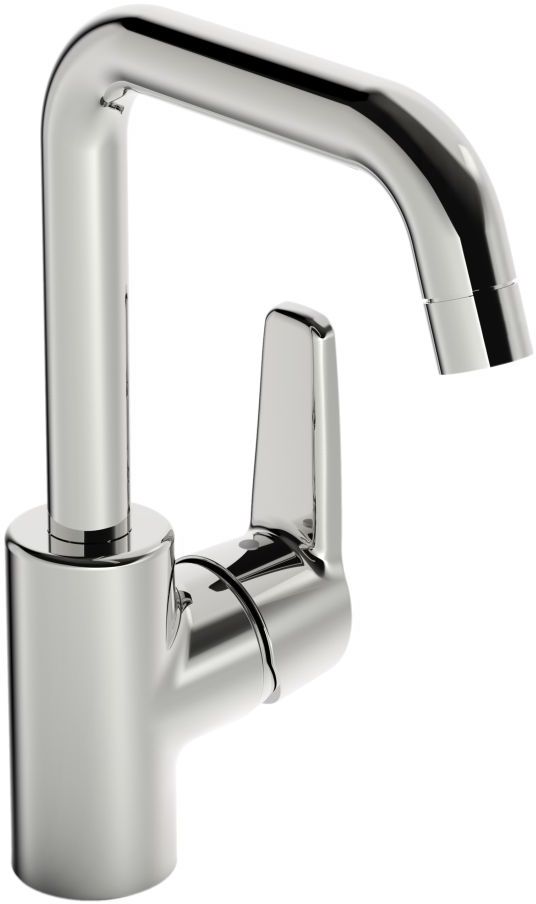 Oras Saga bateria umywalkowa wysoka z bocznym uchwytem chrom 3907F