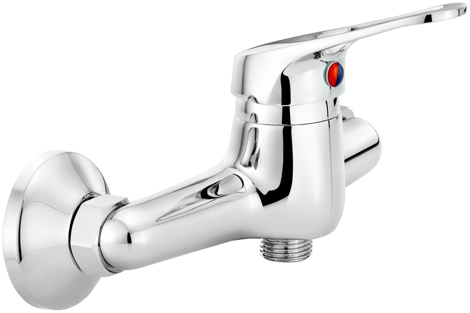 Deante Neo Lobo bateria prysznicowa ścienna chrom BYU_040M - Wysyłka w 24h