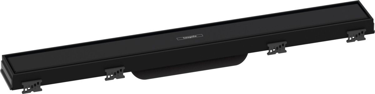 Hansgrohe Raindrain Match element zewnętrzny odpływu 60 cm czarny mat 56036670