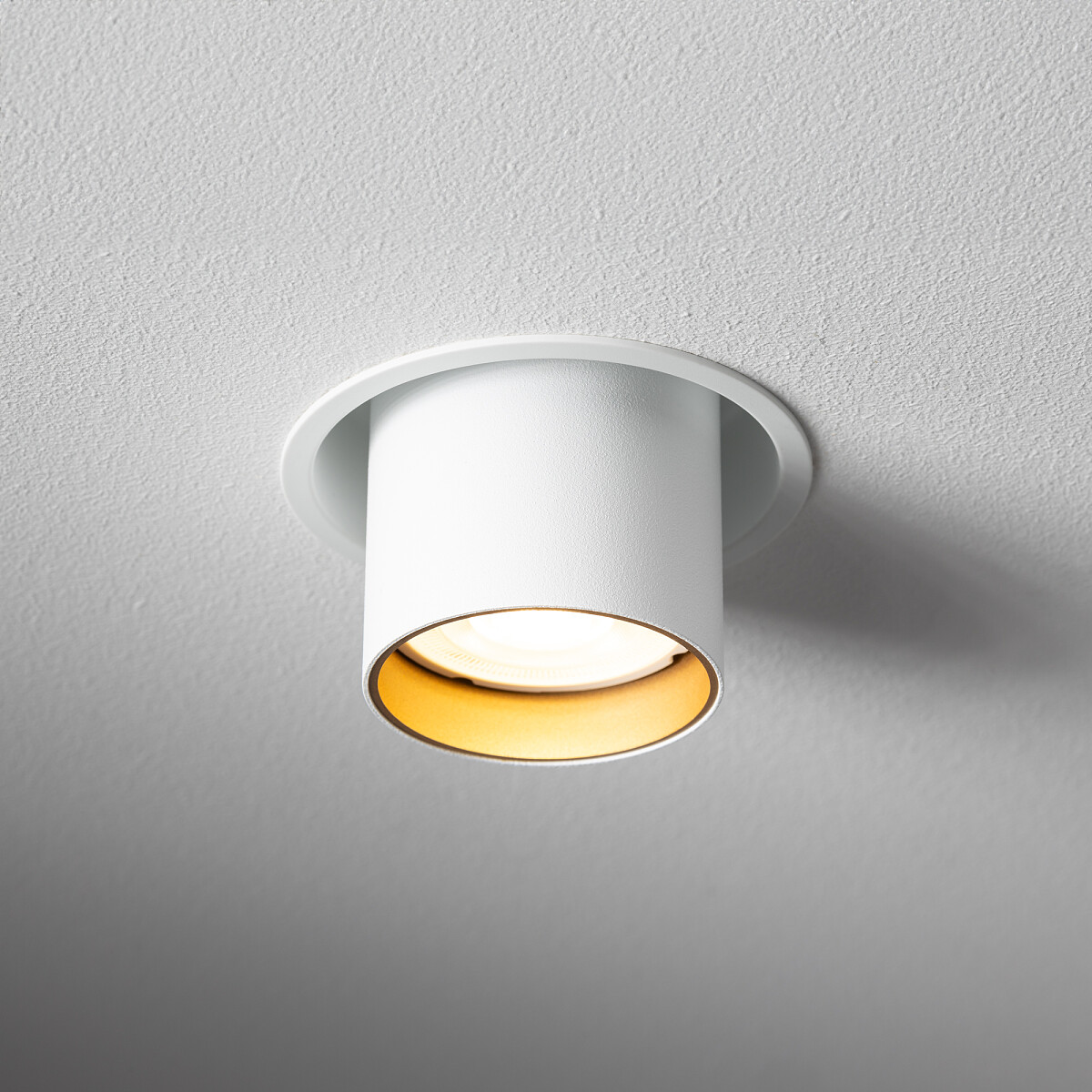 Nowodvorski Lighting Mono Slide lampa do zabudowy 1x10 W biała-złota 10797