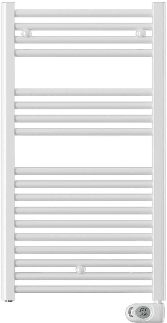 Zehnder Aura grzejnik elektryczny z grzałką 86x40 cm biały PBEZ-080-40/MQ - Wysyłka w 24h