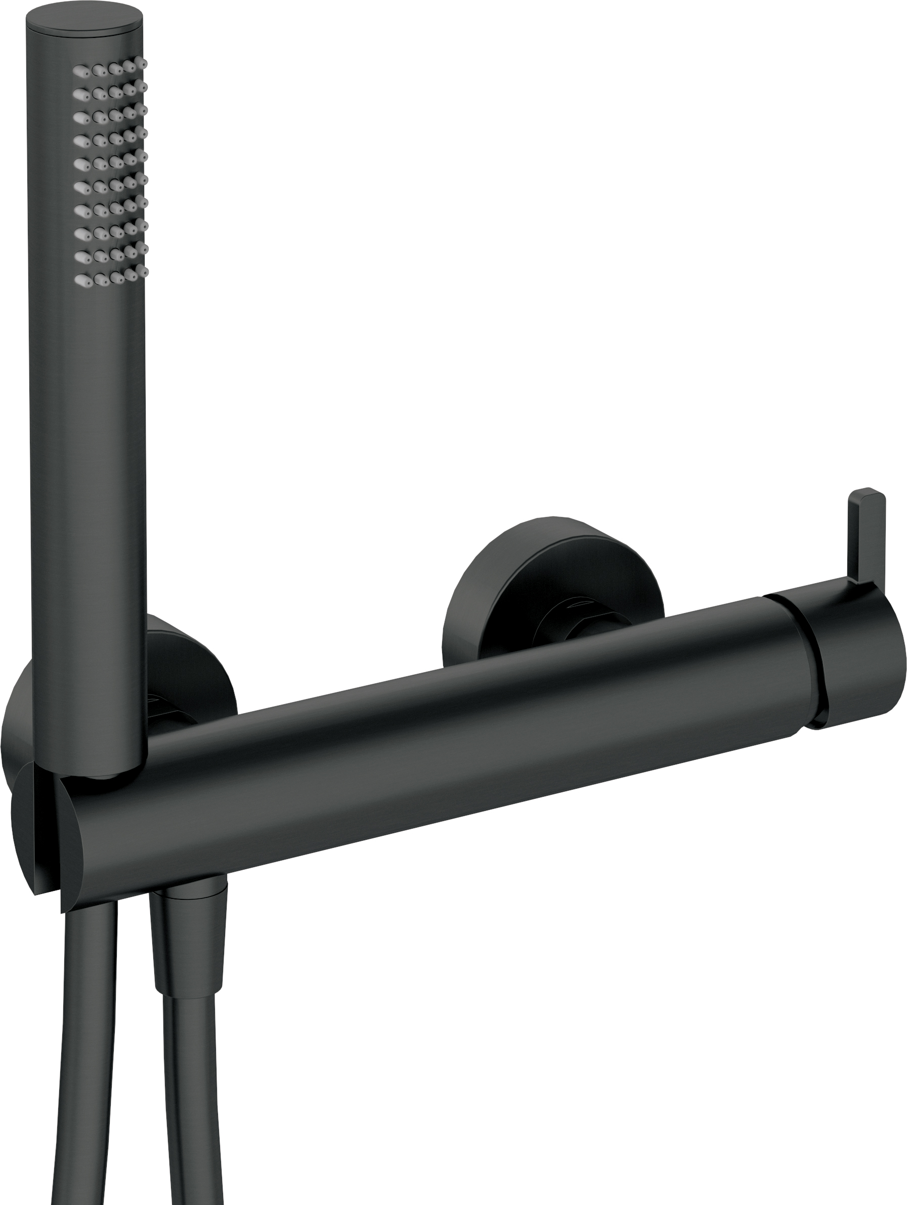 Deante Silia bateria prysznicowa ścienna czarna BQSN41M - Wysyłka w 24h