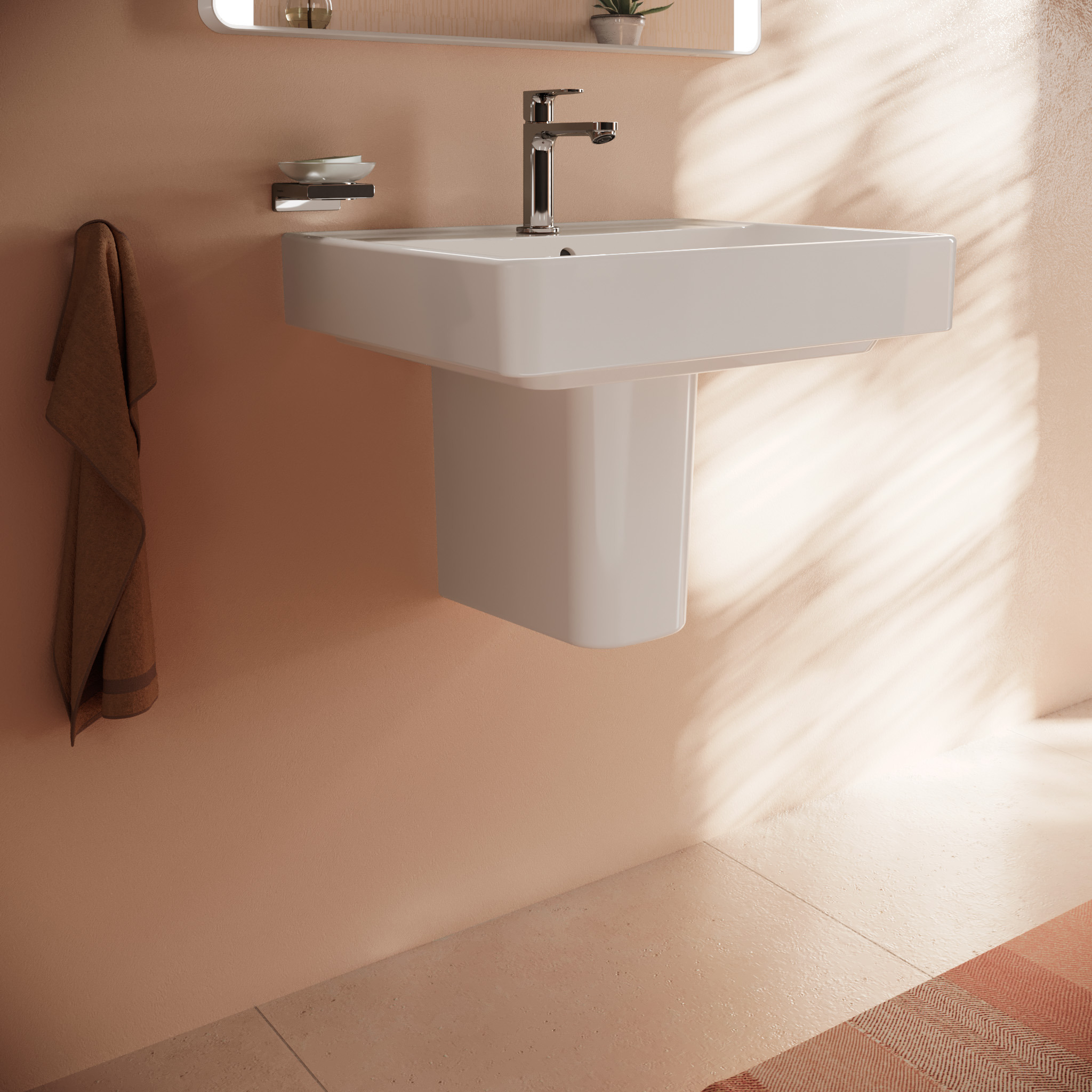 Hansgrohe Xanuia Q półpostument biały 60175450