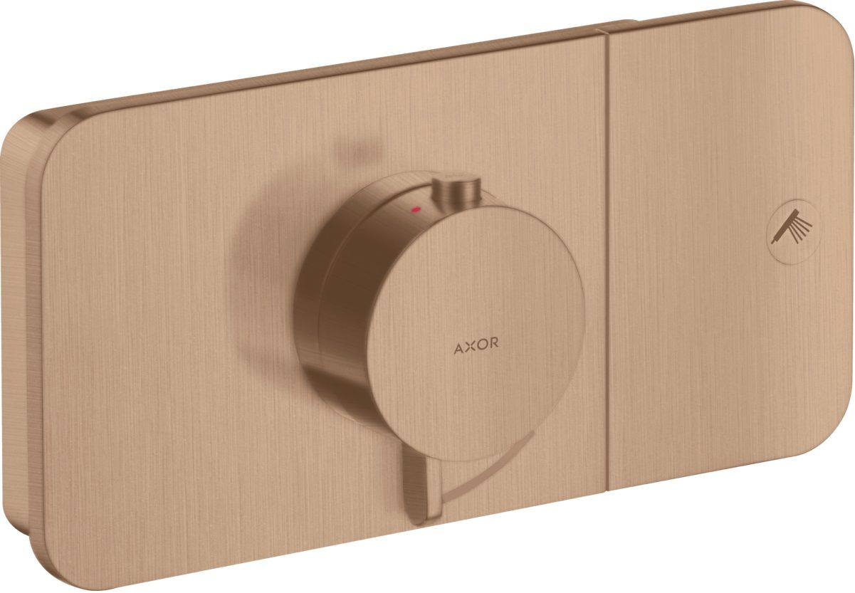 Axor One bateria prysznicowa czerwone złoto szczotkowane 45711310