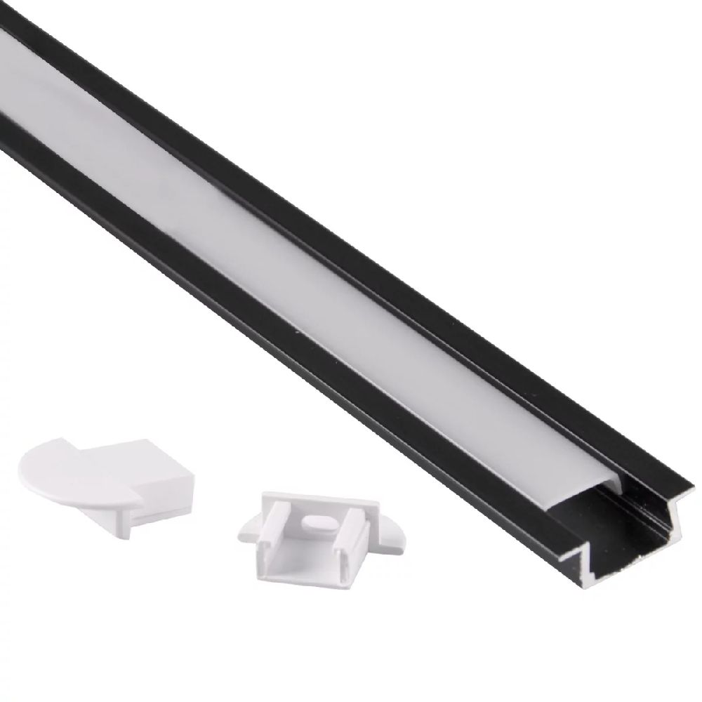 Goldlux profil do taśmy LED czarny 316127 - Wysyłka w 24h