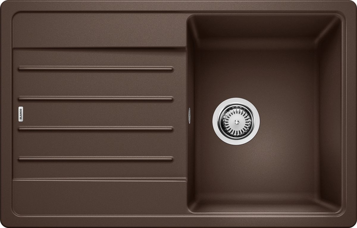 Blanco Legra 45 S zlewozmywak 78x50 cm Silgranit kawowy 522206