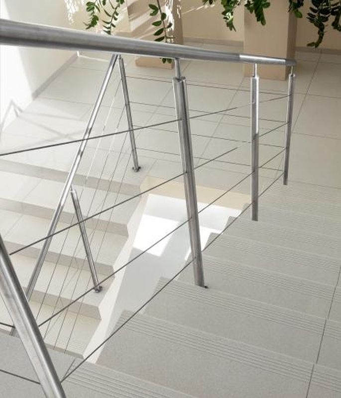 Tubądzin Urban Space płytka podłogowa 59,8x59,8 cm szara