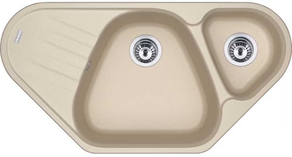 Franke Antea AZG 661-E zlewozmywak 96x50 cm Fragranite lewy beżowy 114.0676.225