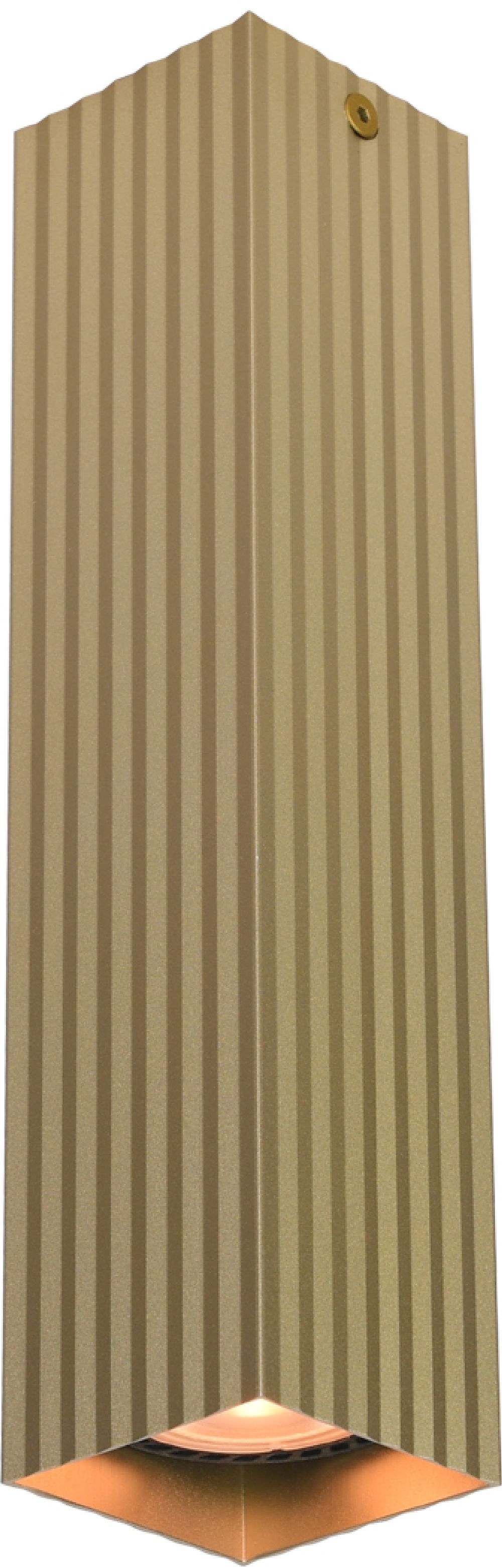 Italux Tecno lampa podsufitowa 1x10 W złota CLN-37492-L-GD