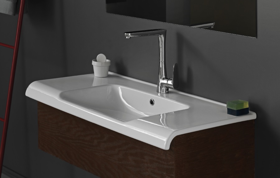 CeraStyle Anova umywalka 100 cm meblowa biała 090800-u