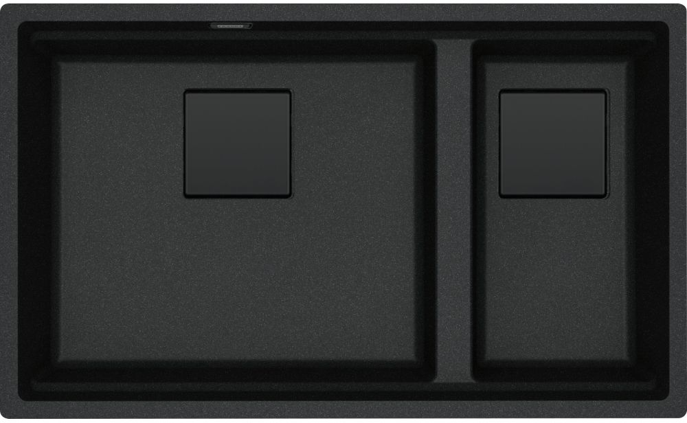 Franke Kanon KNG PRO 160-46-21 zlewozmywak granitowy 76x46 cm onyx 125.0749.684