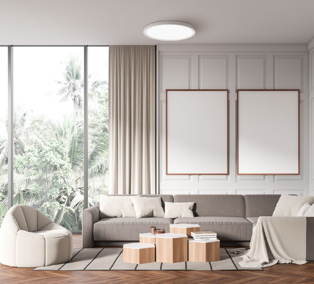 Italux Corte plafon 1x36 W biały PLF-63452-400R-36W-WH