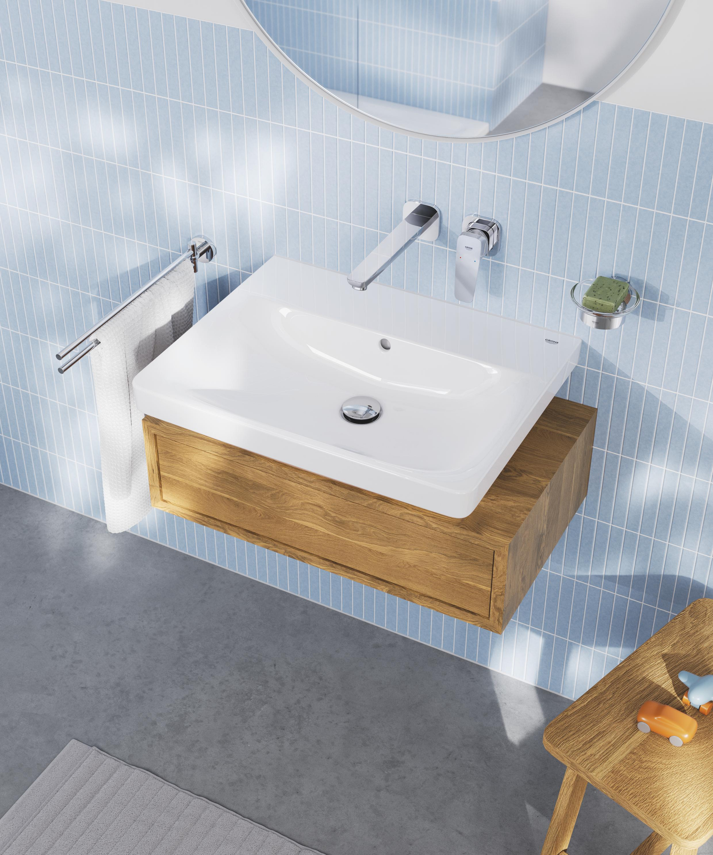 Grohe Euro Ceramic umywalka 60x47 cm prostokątna ścienna biała 102417SH00 - Wysyłka w 24h