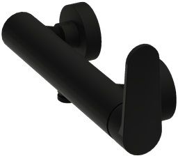 LaVita Cetus bateria prysznicowa ścienna czarny mat