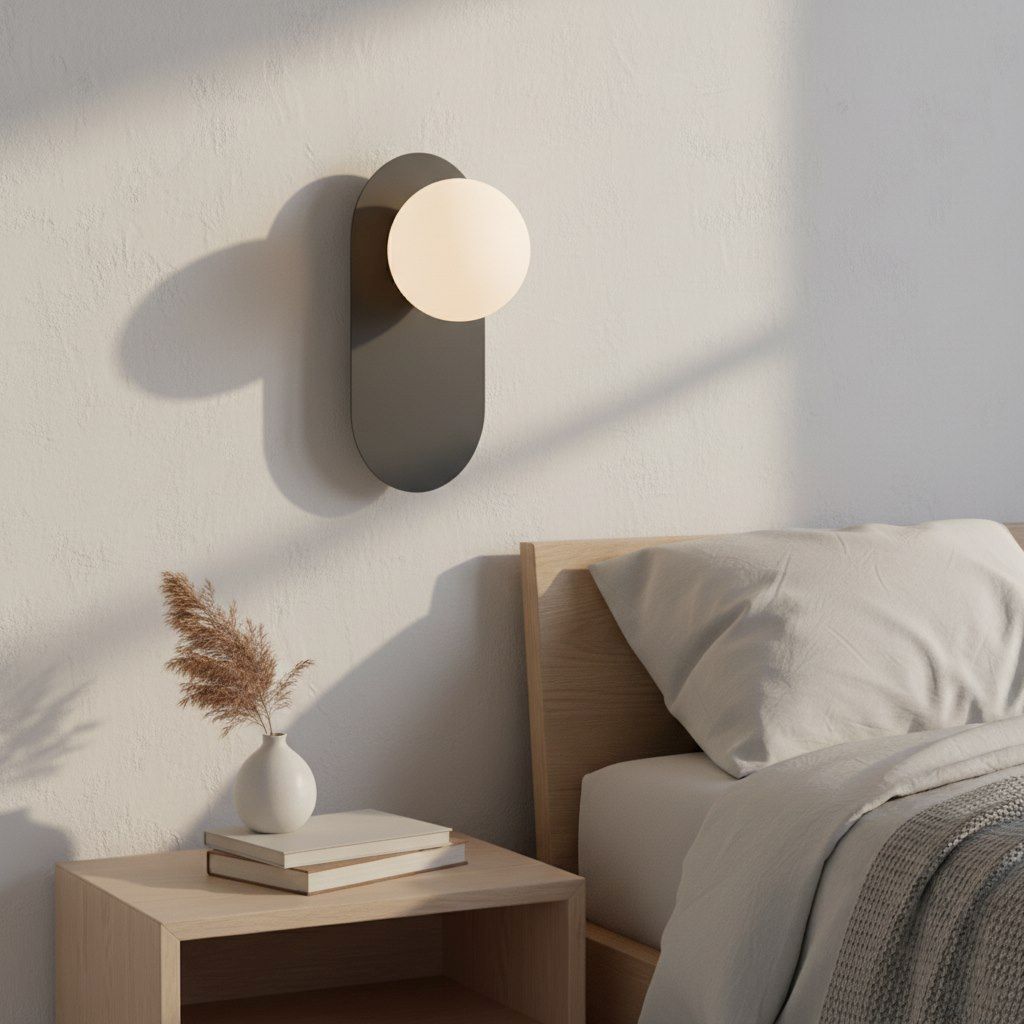 Emibig Viva kinkiet 1x8 W czarny 1549/K1