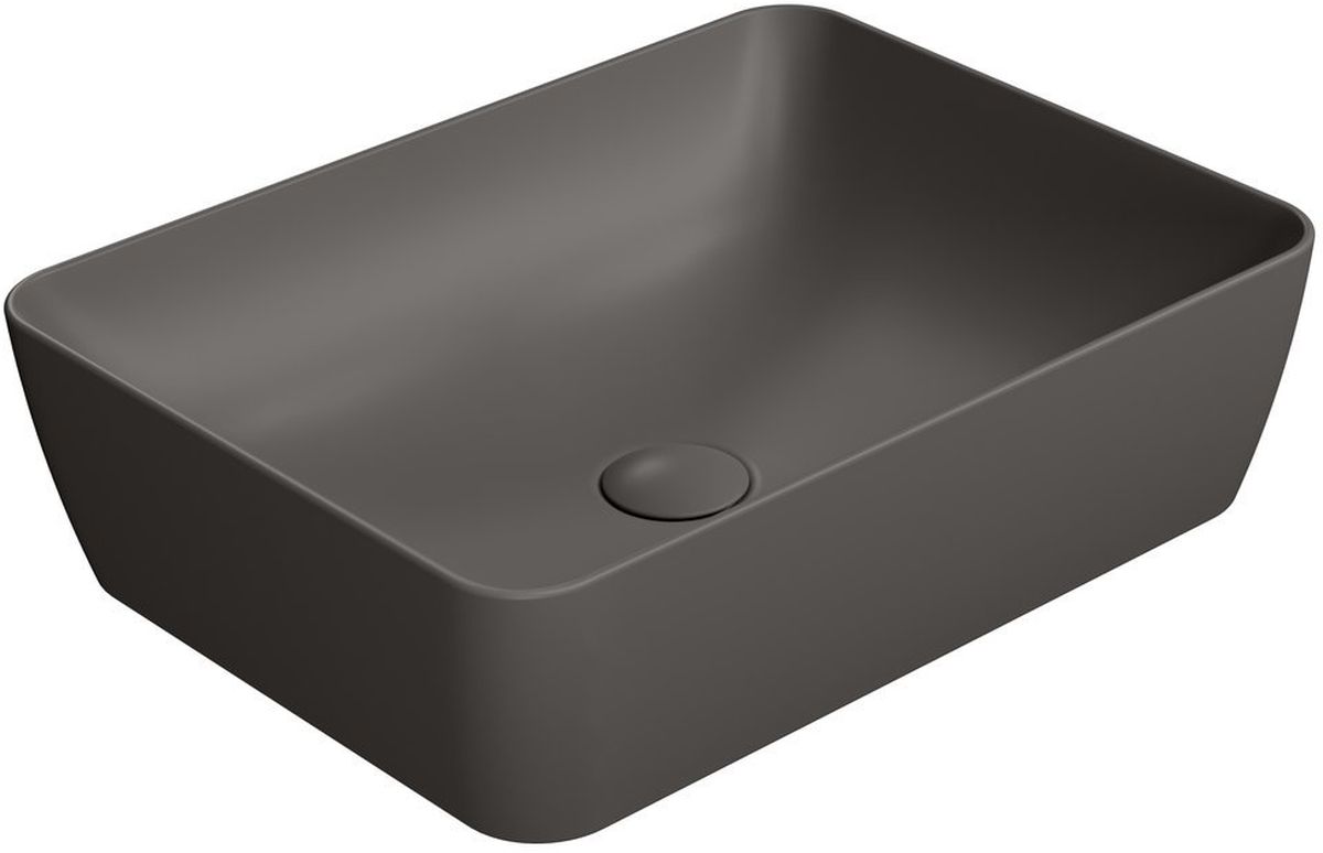 GSI Sand umywalka 50x38 cm nablatowa prostokątna bistro mat 903716