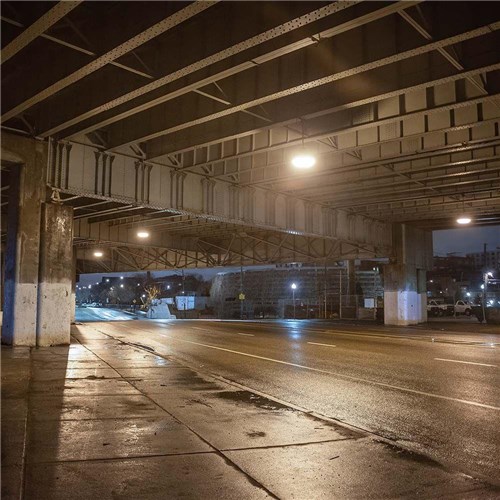 V-TAC High Bay lampa garażowa 100 W zintegrowane źródło światła LED 23,5 cm 23622