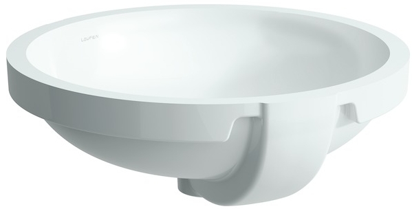 Laufen Pro B umywalka 42 cm okrągła podblatowa biała H8189620001091