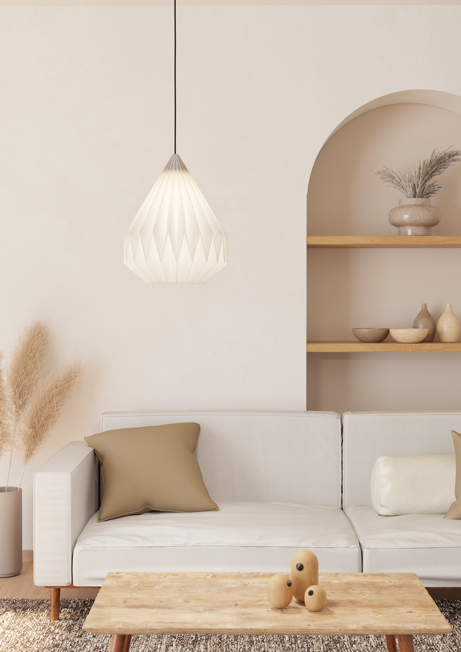 Eglo Minting lampa wisząca 1x25 W biała 43933