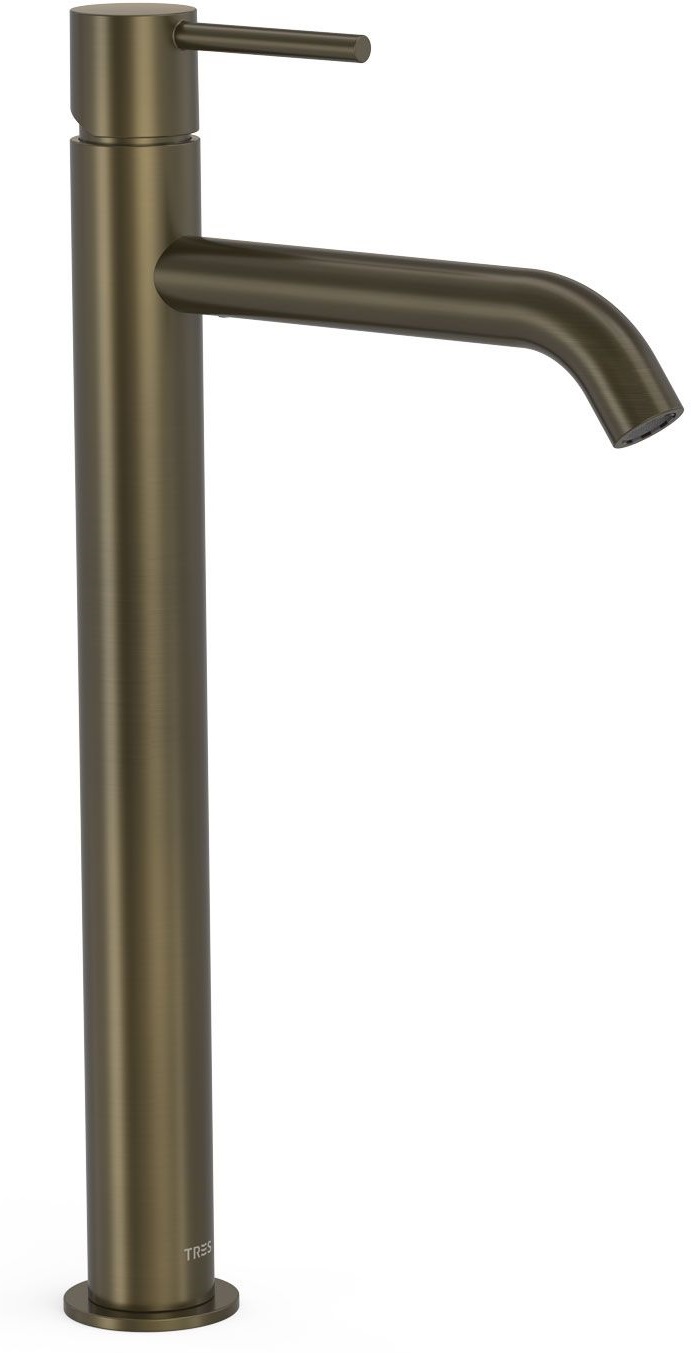 Tres Study Exclusive bateria umywalkowa stojąca czarny brąz 26230801KMB