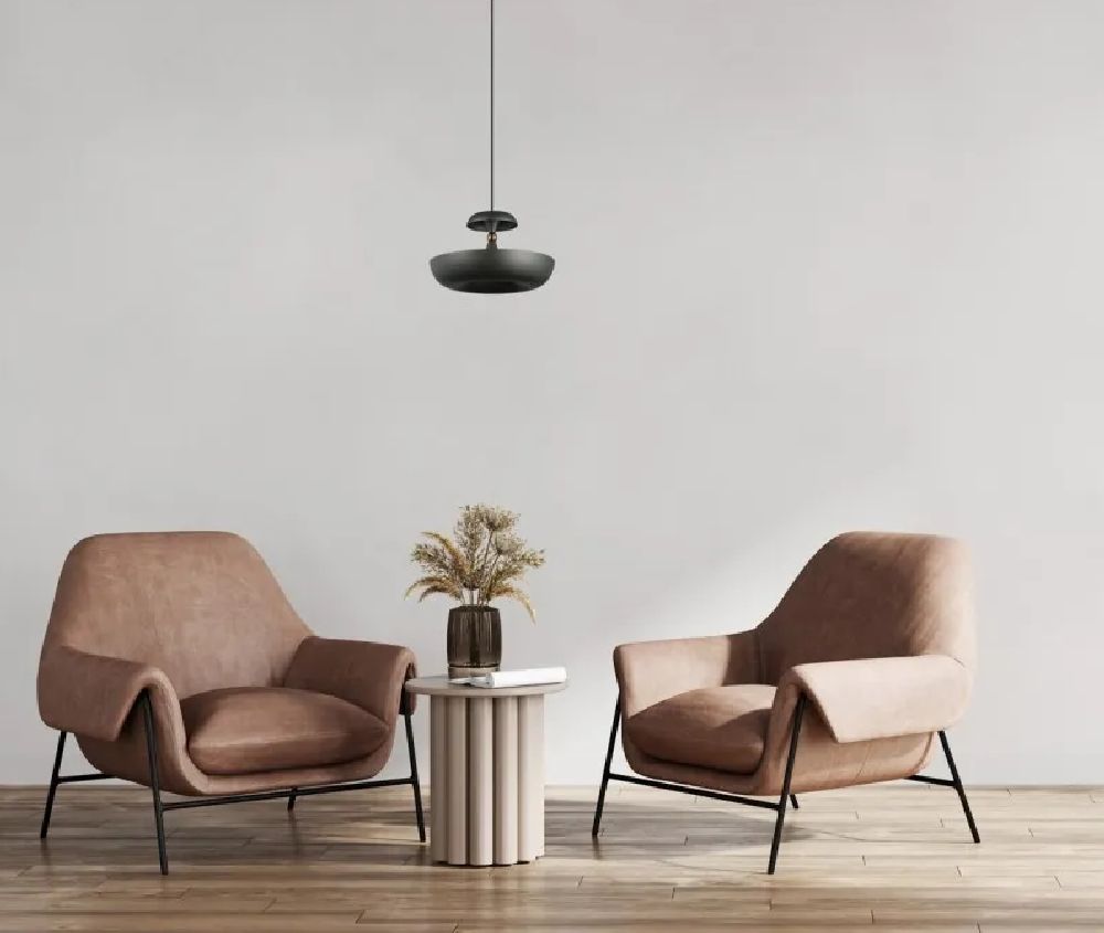 Italux Marina lampa wisząca 1x40 W czarna PND-73221-1L-GR