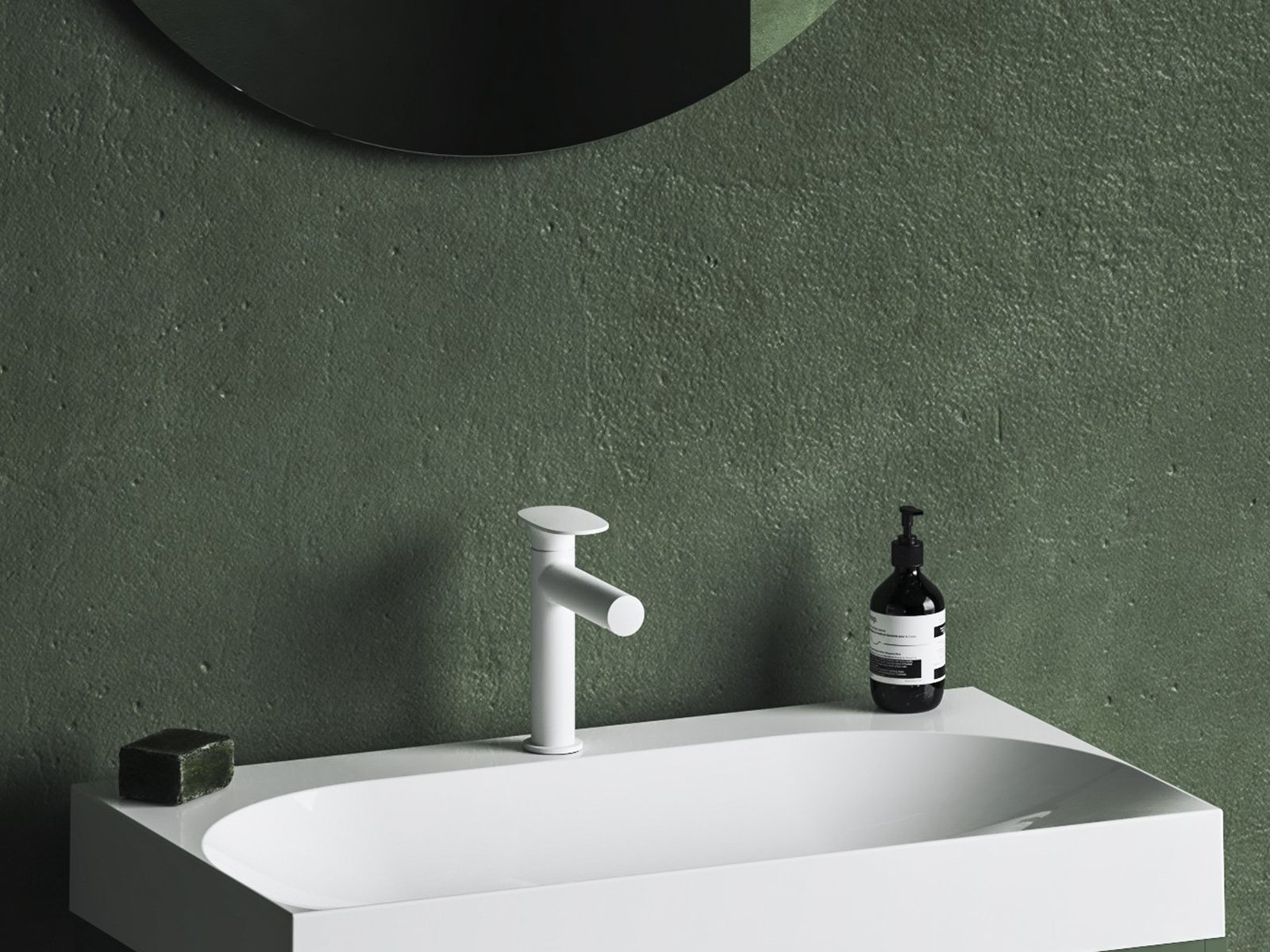 Ravak Spring bateria umywalkowa stojąca biała X070565