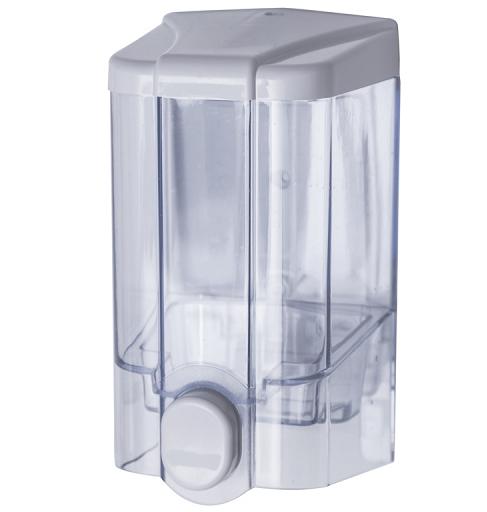 Faneco Jet dozownik do mydła 1000 ml ścienny biały/transparentny S1000PGWT