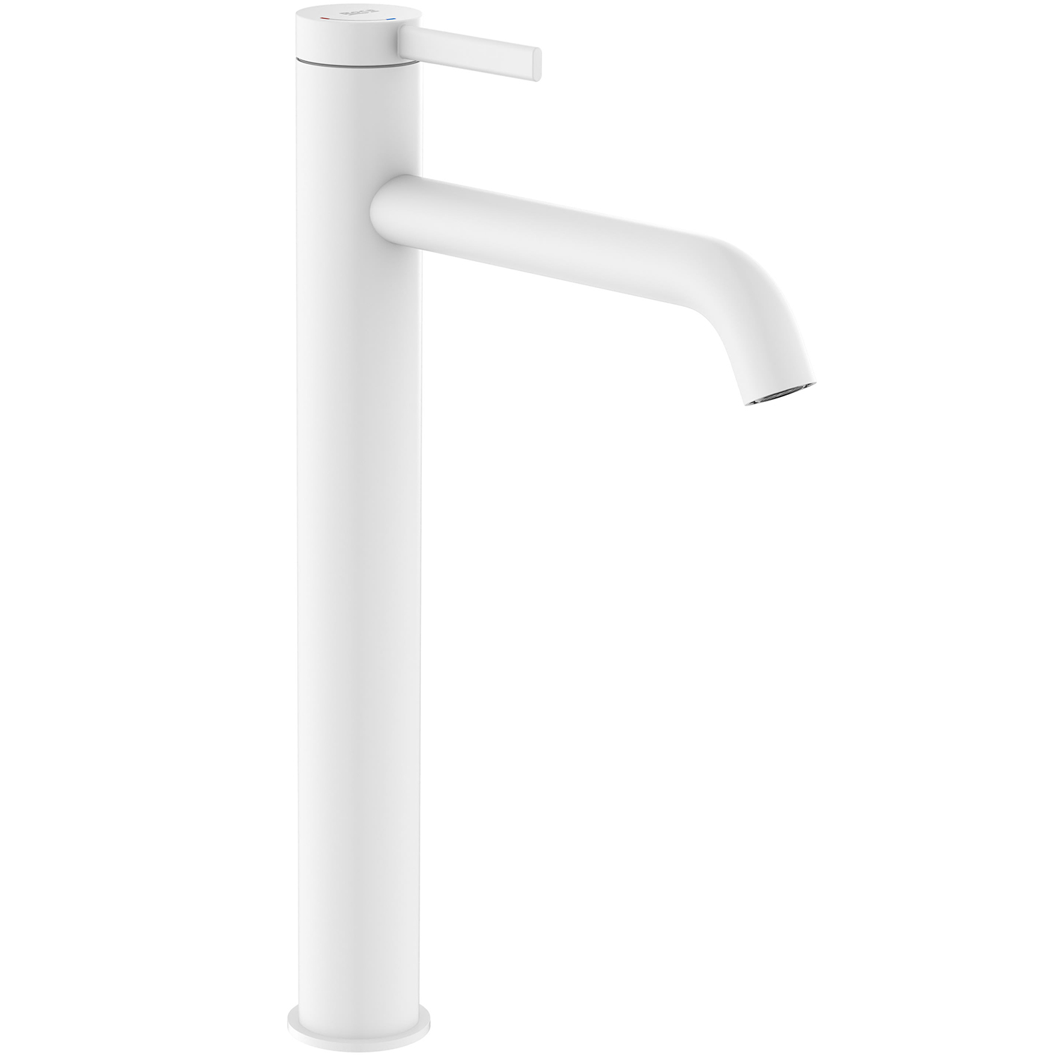 Roca Ona bateria umywalkowa stojąca wysoka biały mat A5A349EB00