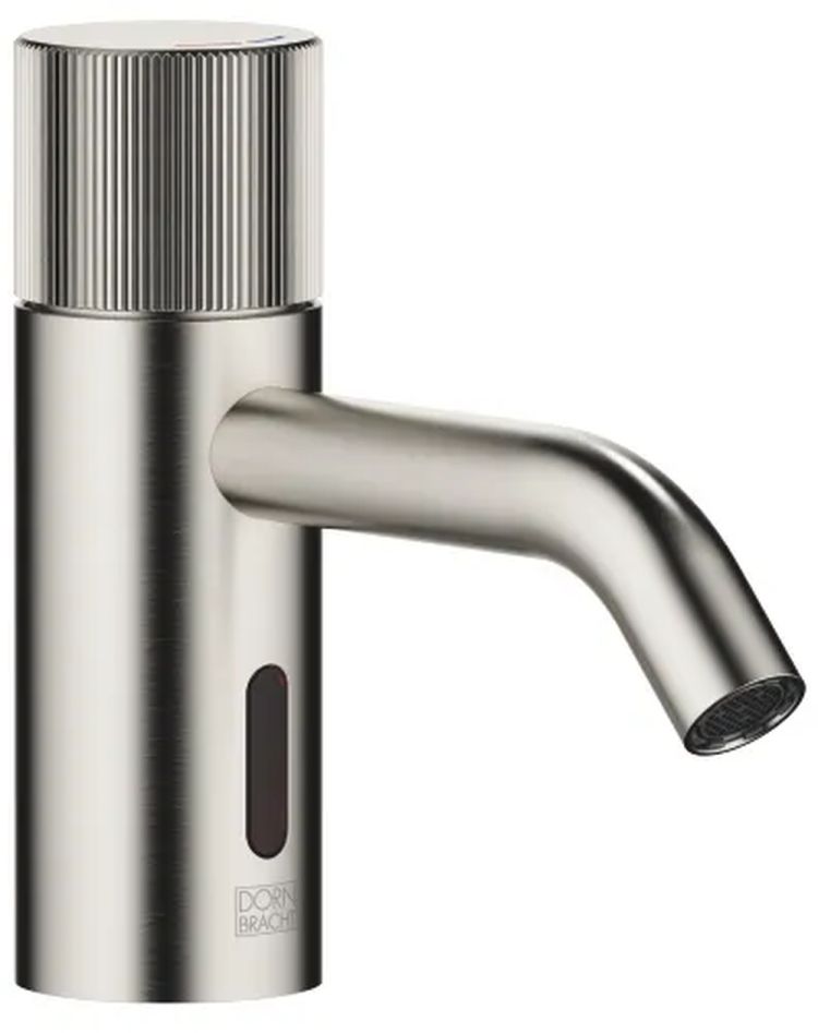 Dornbracht Meta bateria umywalkowa elektroniczna platyna szczotkowana 44511660-06