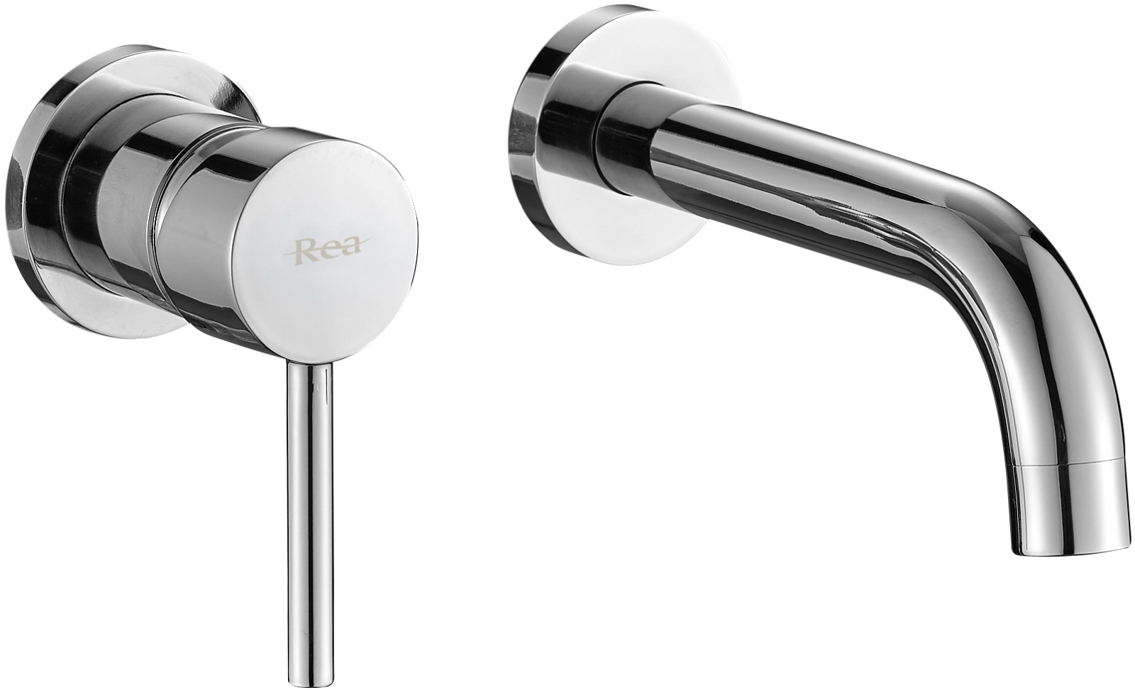 Rea Lungo bateria umywalkowa podtynkowa chrom REA-B0521