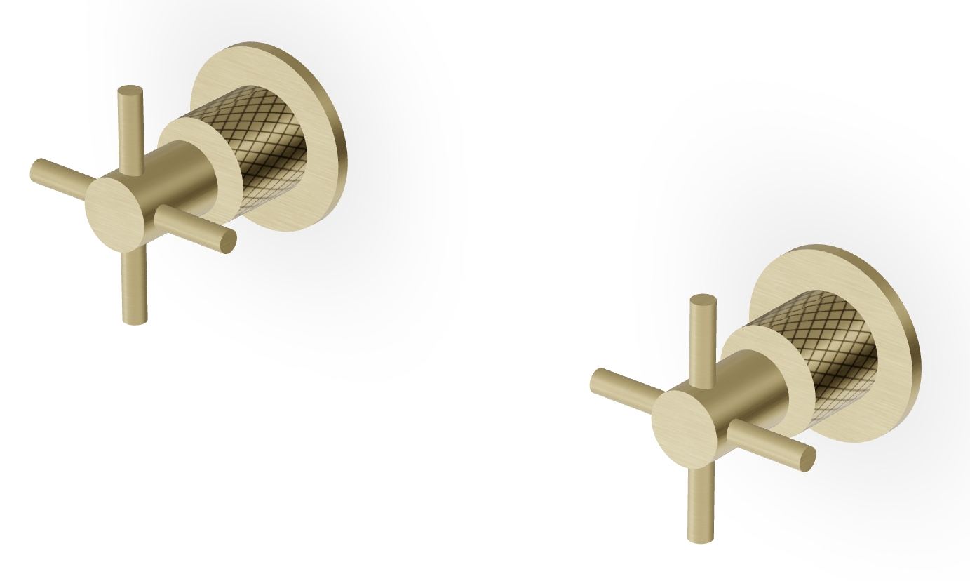 Zucchetti Helm bateria prysznicowa podtynkowa złota ZHM738.XP31G3