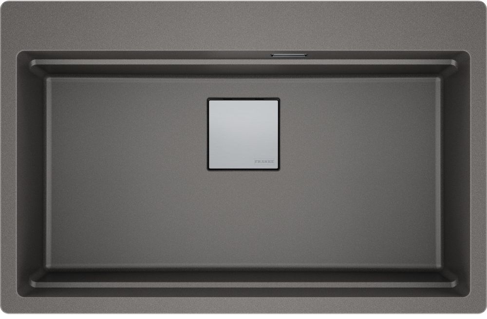 Franke Kanon KNG PRO 610-73 FTL zlewozmywak granitowy 79x51 cm kamienny szary 114.0749.638