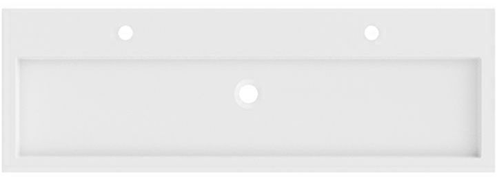 Riho Spring Vow umywalka 120x40 cm meblowa prostokątna biały mat W004010105