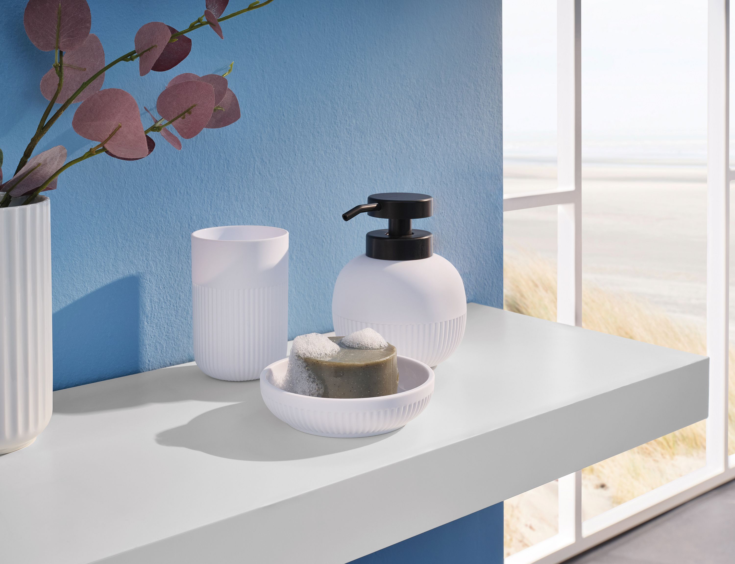 Kleine Wolke Scout dozownik do mydła 490 ml czarny-biały 8689100854 - Wysyłka w 24h