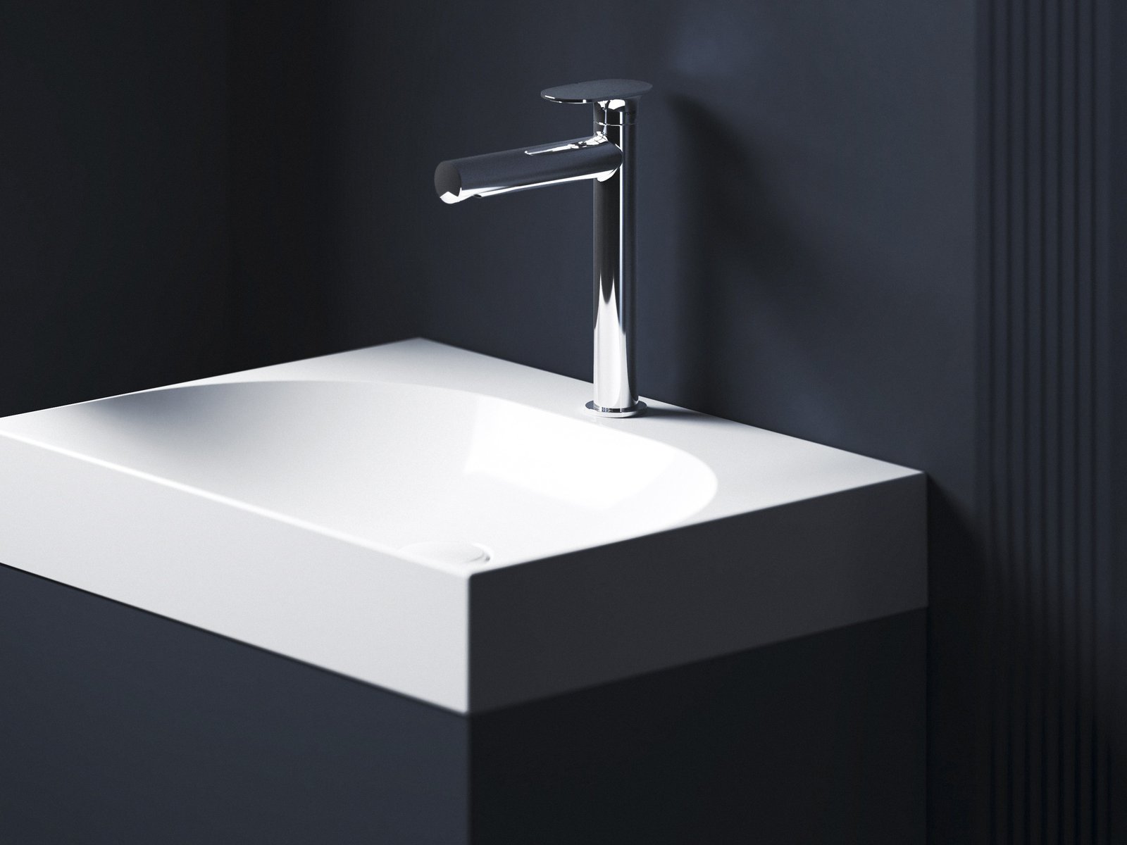 Ravak Spring bateria umywalkowa stojąca chrom X070524